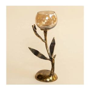 Portavelas Decorativo con Base de Pulpo y Copa de Vidrio, Ideal como Centro de Mesa, Portavelas para Velas de Té, Decoración para Hogares u Oficinas - Product Image 6