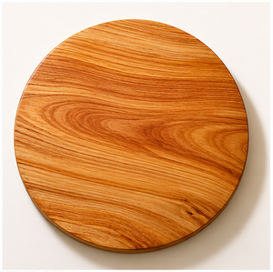 Handcrafted Rim Carved Wooden Charger <b>Plate</b> Eco-Friendly Natural Wood Serving Tray for Luxury Wedding Table <b>Decoration</b> - Product Image 3