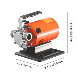 Pompa Elettrica Portatile 120V AC per Trasferimento Acqua, 360 GPH con Kit Tubo di Aspirazione da 6 Piedi, 1/10 HP, Spazzole in Carbonio, Pompa Utilitaria Impell - Product Image 5