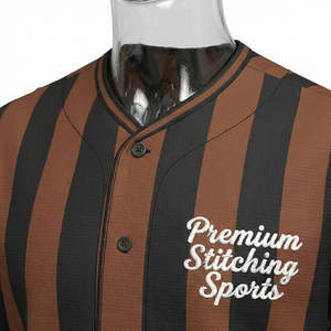 Professional Sports Men Baseball Uniform Softball Jersey Sports 3D <b>Patchwork</b> Private Label Sublimation Printed 100% Sports Kit - Product Image 4