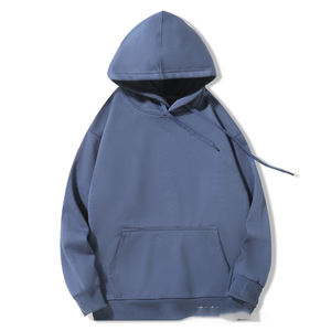 เสื้อฮู้ดผ้าฟลีซเนื้อนุ่มพิเศษ 400 กรัม สำหรับฤดูหนาว ออกแบบโลโก้ปักตามสั่ง OEM ชุดคู่รัก - Product Image 4