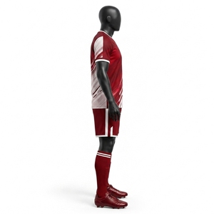 Soccer Uniform High Performance <b>Athletic</b> Jersey And Shorts Designed For Maximum Comfort Flexibility Speed And Long Lasting - Product Image 5