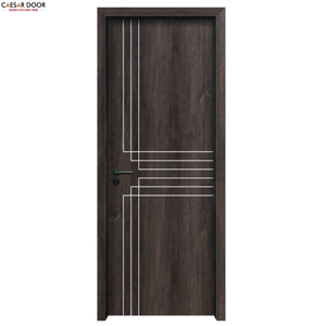 Portes intérieures durables, écologiques, imperméables, finies, en MDF pour salle de bain, maison privée, bureau, atelier, hôtel - Product Image 1