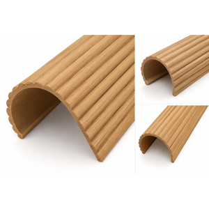 แผ่นไม้ทัมบูร์ร่วมสมัยสำหรับผนังตกแต่งภายในบ้าน แผ่นผนังไม้ทัมบูร์ - Product Image 1