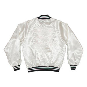 Satin Varsity <b>Jacket</b> for Men Breathable Stylish Eco-Friendly Breathable Outerwear Branded Lettermen <b>Jacket</b> - Product Image 2
