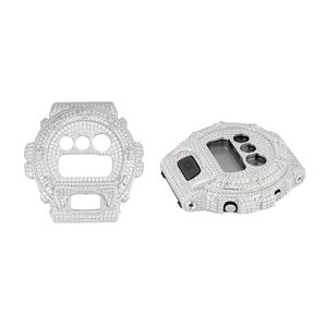 Reloj DW6900 Premium Diver Analógico de Lujo con Caja de Acero Inoxidable y Diamantes Moissanite, Kit con Actualización Personalizada al Estilo CasiOak - Product Image 2