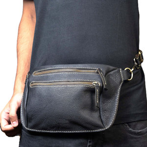 Sac banane sport Econex en PU avec fermeture éclair, sangle détachable, capacité inférieure à 21L, pour femmes, chasse, usage extérieur, compatible téléphones - Product Image 1