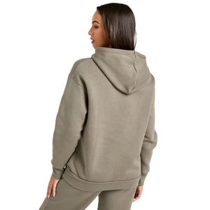New Arrival Custom Women's Solid Color Pullover Hoodie Jogger <b>Pants</b> Tracksuit Set Stylish Ladies Casual Sportswear Wholesale OEM - Product Image 3
