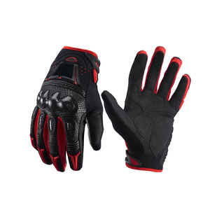 Gants de moto de course professionnels avec protection des articulations en fibre de carbone, antidérapants et respirants - Product Image 1