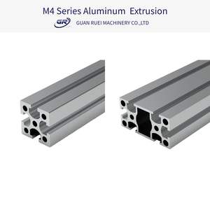 Profilé en aluminium extrudé carré à fente en T 2040 M2, profil industriel en alliage de haute qualité, service de découpe personnalisable, pour la fabrication de décorations - Product Image 1