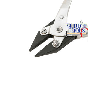 Alicates de acción paralela de boca plana y lisa para joyería y bricolaje, 125mm, 140mm, 160mm, herramientas para fabricación de joyas D - Product Image 1