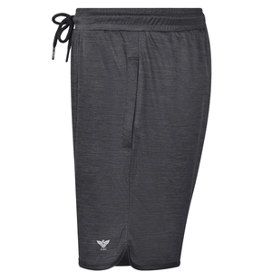 <b>Mens</b> Solid <b>Black</b> Knitted Athletic <b>Shorts</b> Casual Sports Training Gym Workout Running Mesh Pocket Drawstring Waist Quick Dry 5 XL - Product Image 3