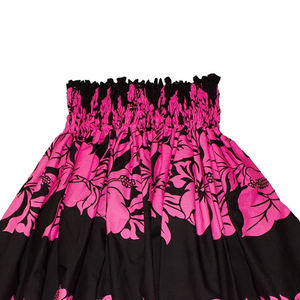 Falda Maxi de Playa Tropical con Bordado Floral Hawaiano para Mujer, Ligera, Informal, de Algodón 100%, para Otoño - Product Image 2