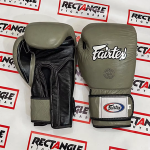 Guantes de Boxeo Fairtex de Alta Calidad, Cuero Genuino, Transpirables, Cierre de Gancho y Bucle, Hechos a Medida, Guantes de Entrenamiento para Muay Thai MMA - Product Image 1