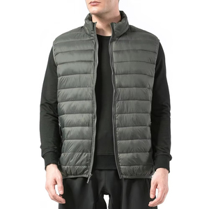 Chaleco de Invierno para Hombre, Hecho a Medida, de Alta Calidad, con Capucha, Transpirable, Resistente al Viento, con Logotipo Frontal, para Adultos - Product Image 4