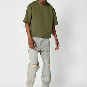 T-shirts en coton pour hommes, doux, décontractés, streetwear, à porter tous les jours en été, coupe confortable - Product Image 3