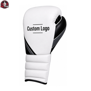 Gants de boxe légers et durables, ajustables, bicolores, avec logo personnalisé et marque privée, pour l'entraînement de combat – Fournisseur de qualité - Product Image 3