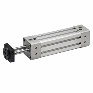 Nuevo Cilindro Lineal de Aire de Doble Vástago de Acero Inoxidable Tipo SMC para Automatización de Fabricación - Product Image 1