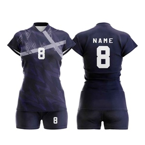 เสื้อวอลเลย์บอลคอกว้าง แขนสั้น ผ้าโพลีเอสเตอร์ แบบยูนิเซ็กซ์ สกรีนลายไล่สี ระบายเหงื่อได้ดี ทรงปกติ รับผลิตตามแบบทีม - Product Image 6