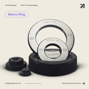 Calibradores de rosca métricos/UN/TR/ACME/Stub Acme/Buttress para verificar la precisión, diámetro y paso de roscas externas de 3 mm a 500 mm. - Product Image 1