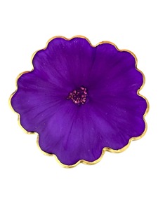 Sous-verres en résine de bonne qualité, modèle décoratif pour maisons sur le thème de la plage, couleur, forme et épaisseur personnalisables - Product Image 2