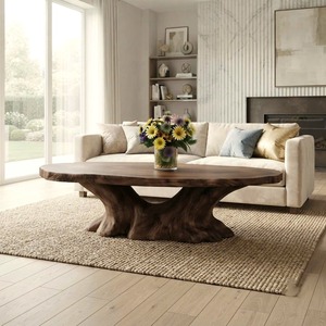 New Design 100% Solid Wooden <b>Coffee</b> <b>Table</b> Furniture Handcraft American Country Style Living Room Home Decor - Product Image 4