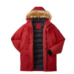 Nouvelle parka d'hiver pour homme, imperméable, en toile, longue, écologique, à capuche, grande taille, qualité supérieure, vêtements d'extérieur - Product Image 1