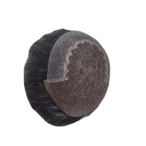 Taz Hair BD Perruque Homme en Cheveux Humains Remy Indiens, Ondulée Profonde, Bouclée, avec Dentelle Frontale - Alibaba Bangladesh - Product Image 2