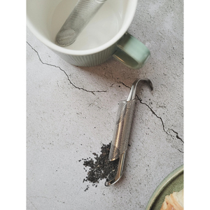 Modern Brass <b>Tea</b> Strainer with Long Handle Shiny Polished Handmade Mesh <b>Tea</b> <b>Infuser</b> Kitchenware Loose Leaf <b>Tea</b> Strainer Supplies - Product Image 6