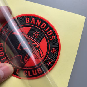 Patch 3D personnalisé en relief |   Étiquette de marque en relief pour vestes et sweats à capuche |   Fournisseur OEM en gros - Product Image 3