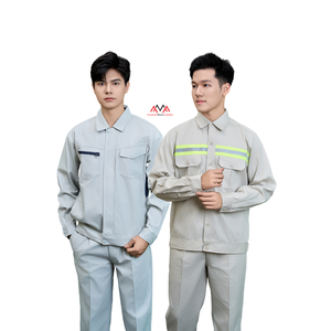 TOP QUALITY Durable <b>Welding</b> Clothes Worksuit Engineer Industrial Uniform Unisex clothing factory work style FMF factory OEM/ODM - Product Image 1