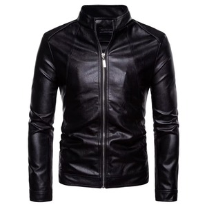 Chaqueta de Cuero PU para Hombre de Alta Calidad, con Logotipo Frontal, Impermeable y Resistente al Viento - Chaquetas de Cuero de Pakistán - Product Image 5