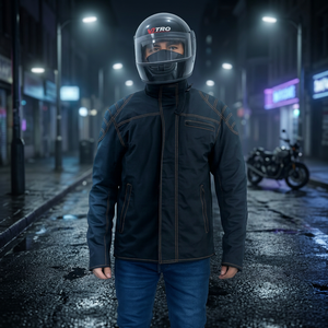 Customized Microfiber Windproof <b>Summer</b> Racing <b>Motorcycle</b> <b>Jacket</b> Full Sleeve - Product Image 6