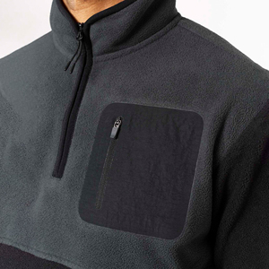 Veste polaire pour homme 340 GSM, isolée thermiquement, softshell, chaude, respirante, séchage rapide, 100% coton, pour le camping et la randonnée en plein air - Product Image 6