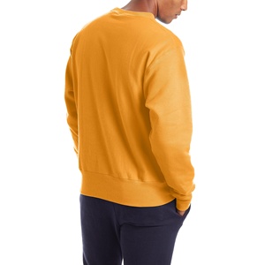 Sudadera de felpa francesa, ropa de calle en blanco, Sudadera de cuello redondo de lujo, Sudadera de cuello redondo personalizada, cuello redondo de gran tamaño de algodón 100% - Product Image 4