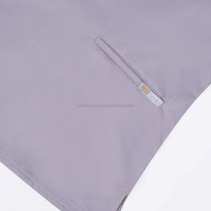 Scrubs hospitaliers de haute qualité fabriqués au Vietnam Haut de gommage d'allaitement imprimé OEM avec spandex uniforme en soie extensible à usage médical en gros - Product Image 3