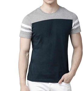 Wholesale High Quality 100% Cotton Eco-Friendly Breathable Blank Casual Men's O Neck T-Shirts Custom Logo Design Loose Fit - Product Image 1
