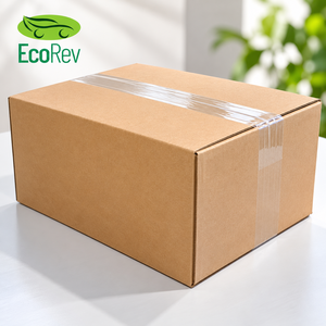 Étiquette de bagage thermique pour compagnies aériennes 48-70 g/m² en papier kraft noir enduit de PE, biodégradable, en rouleau, 53,9 cm x 5,5 cm, résistant à la déchirure - Product Image 5