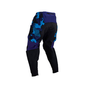 Pantalones de Motocross Azules con Camuflaje para Hombre, de Secado Rápido, de Poliéster, para Todas las Estaciones, Ropa de Carreras - Product Image 1
