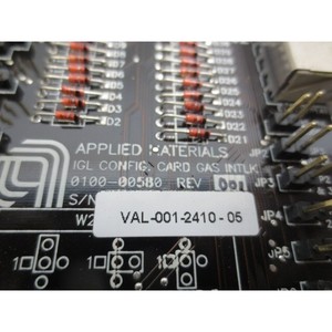 AMAT 0100-00580 IGL CONFIG. CARD GAS INTERLOCK REV - อุปกรณ์และอะไหล่เซมิคอนดักเตอร์ระดับโลกที่เชื่อถือได้ - Product Image 4