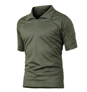 เสื้อยืดแขนสั้นลำลองระบายอากาศได้ดี พรีเมียม ย้อมสีแบบ Tactical Hunting สำหรับฤดูร้อน สไตล์เอาท์ดอร์ - Product Image 6