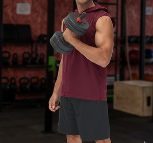 Chaleco Deportivo Sin Mangas para Hombre, Corte Ajustado, Elástico, para Correr, Entrenamiento y Ejercicio - Product Image 6