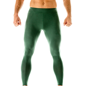 <b>Men's</b> Fitness <b>Compression</b> <b>Tights</b> Athletic Running Gym Workout High Waist Stretch Breathable Quick Dry Performance Leggings - Product Image 6