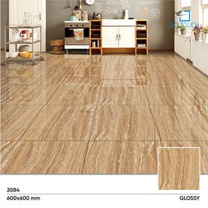 กระเบื้องปูพื้นเคลือบเงาแบบเต็มแผ่น ดีไซน์ใหม่ ป้องกันการลื่น สำหรับตกแต่งภายใน  นำเข้าจาก Morbi Tiles ราคา - Product Image 2