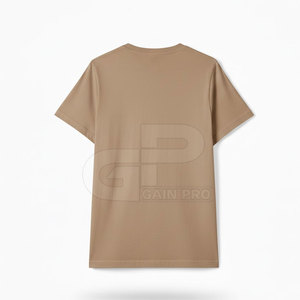 T-shirt homme slim fit à manches courtes, style western, en coton tendance, pour la gym et la mode décontractée. - Product Image 2