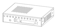 Boîtier de carte mère BL-N1299-BLK Broachlink NOAH3B&NOAH5B sans ventilateur Mini ITX, prend en charge 1*SIM 3*RJ45 1*HDMI 1*12 ports d'antenne