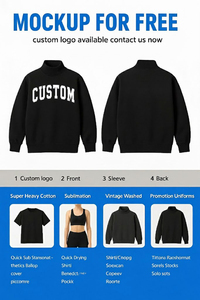 Sudadera Personalizada con Cuello Redondo y Estampado a Cuadros, Corte Regular, Unisex, Informal, para Invierno, Gris, 100% Algodón Ecológico, Bordada - Product Image 2