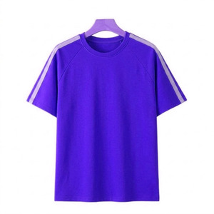 Unisex <b>Polyester</b> <b>Tshirts</b> Streetwear Soild Short Sleeved Breathable Training Quick Dry Blank T Shirts Men Cotton Customized Logo - Product Image 1