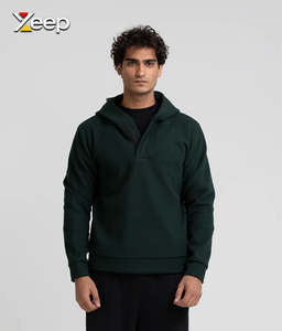 เสื้อฮู้ดลำลองผู้ชาย XEEP Customize รุ่น XC-MH-41 ทรงปกติ เสื้อแจ็คเก็ตสำหรับฝึกซ้อมฤดูหนาว ระบายอากาศได้ดี เหมาะสำหรับวิ่ง พิมพ์ลายด้านหน้า - Product Image 1