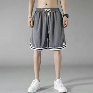NUEVOS Pantalones Cortos Deportivos de Baloncesto para Hombre, Tendencia 2025, de Verano, de Seda Helada, de Secado Rápido, Ajuste Holgado, Transpirables, con Cintura Elástica, a Buen Precio - Product Image 6